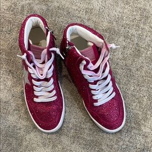 Vintage havana splash high sneakers 7.5